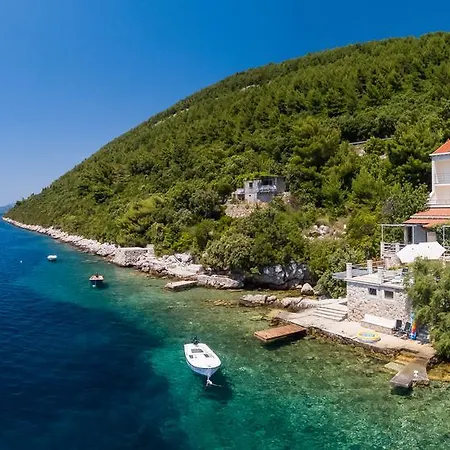 Апартаменты Ratac Lobrovic With Private And Beautiful Sunset Слано